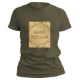 Εικόνα της T-shirt με χρύσο τύπωμα "trend popular" πράσινο