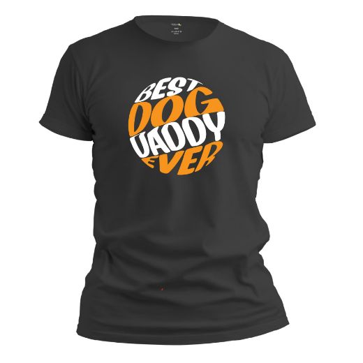 Εικόνα της T-shirt με τύπωμα  "Best dog daddy" 