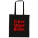 Εικόνα της Τσάντα πολλαπλών χρήσεων με τύπωμα  "I love wiggle butts"