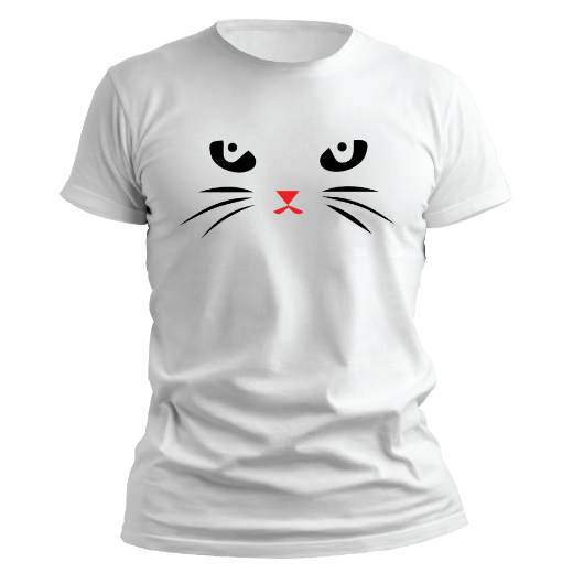 Εικόνα της T-shirt με τύπωμα "Cat's eyes"  