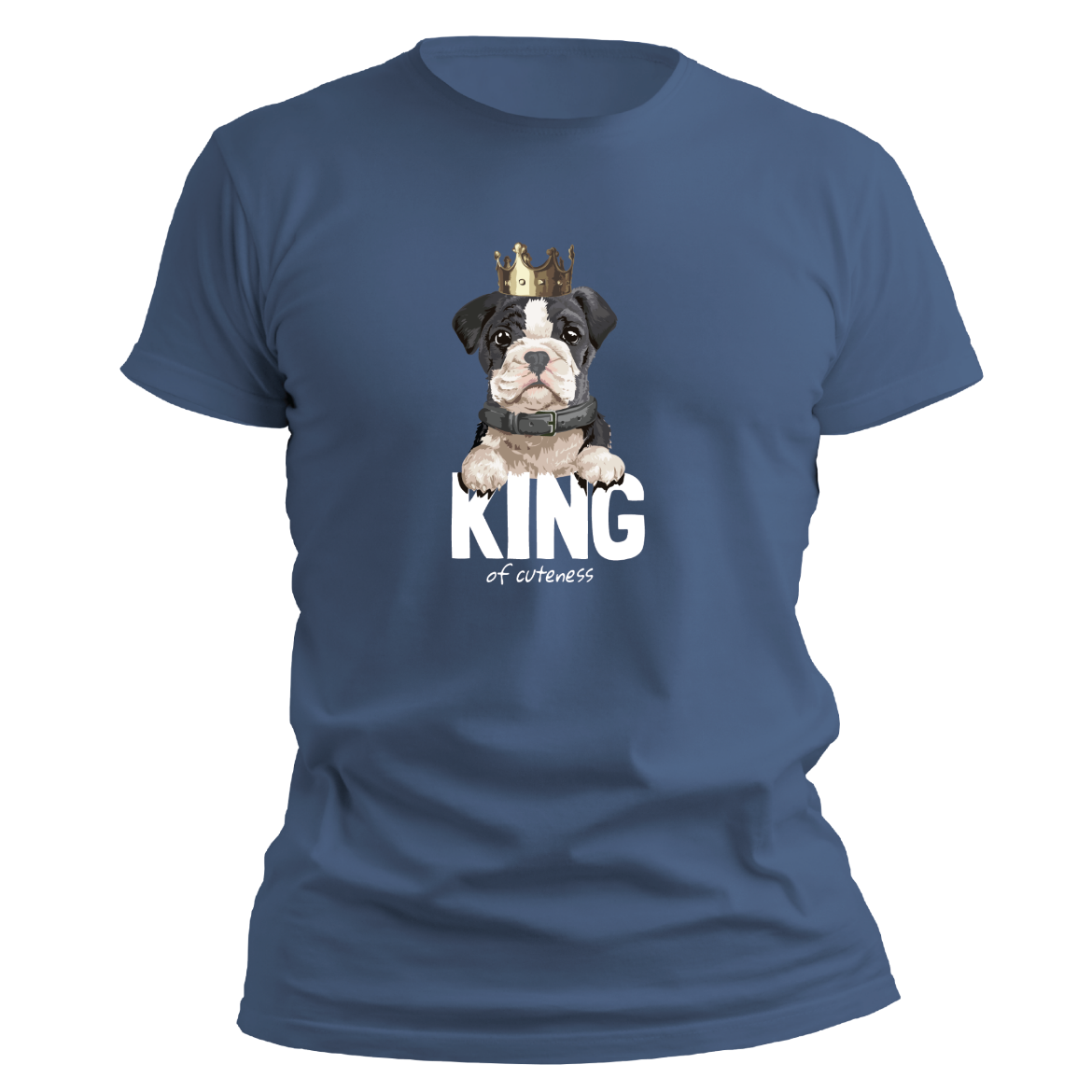 Εικόνα της T-shirt με τύπωμα  "King of cuteness" 