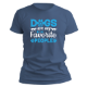 Εικόνα της T-shirt με τύπωμα  "Dogs are my favorite people"    