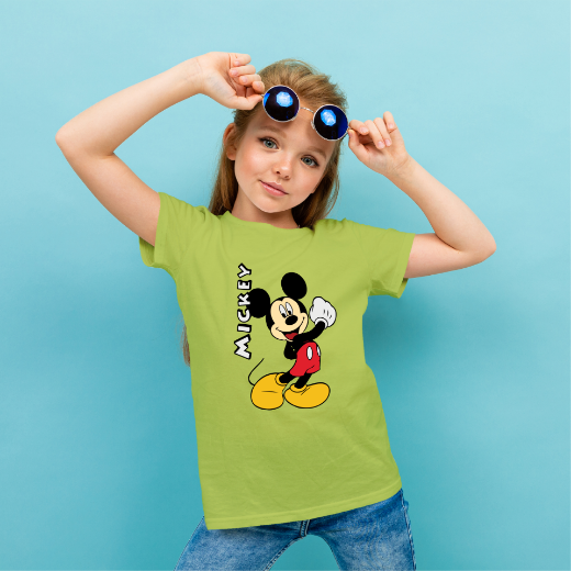 Εικόνα της Παιδικό t-shirt με τύπωμα "Mickey" 