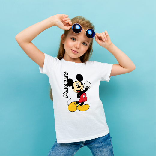 Εικόνα της Παιδικό t-shirt με τύπωμα "Mickey" 