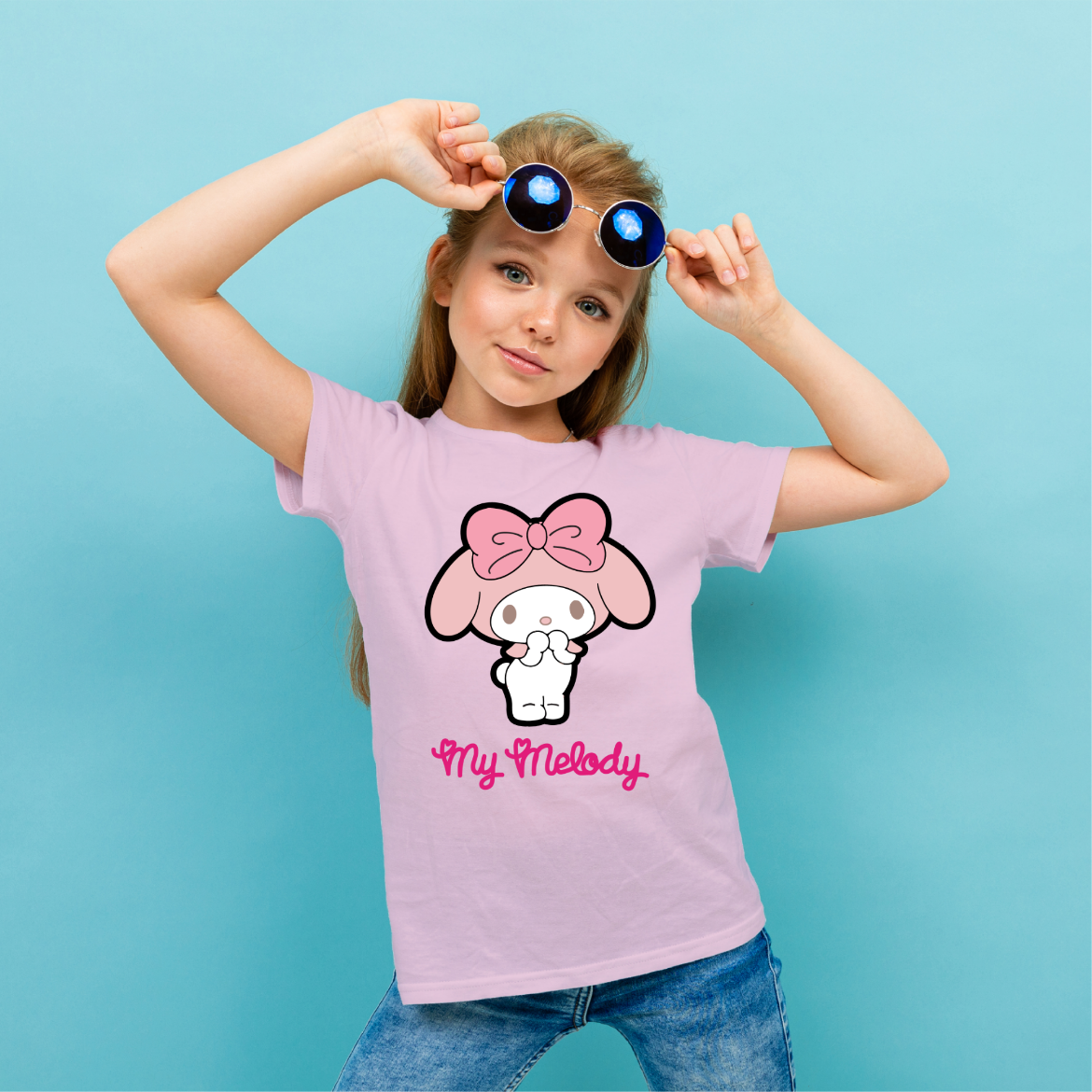 Εικόνα της Παιδικό t-shirt με τύπωμα "My melody"