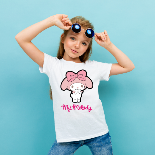 Εικόνα της Παιδικό t-shirt με τύπωμα "My melody"