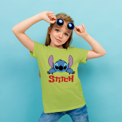 Εικόνα της Παιδικό t-shirt με τύπωμα "Stitch"