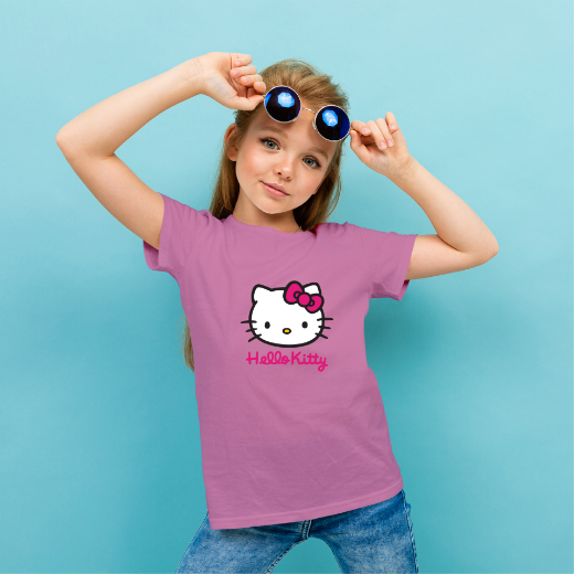 Εικόνα της Παιδικό t-shirt με τύπωμα "Hello Kitty"