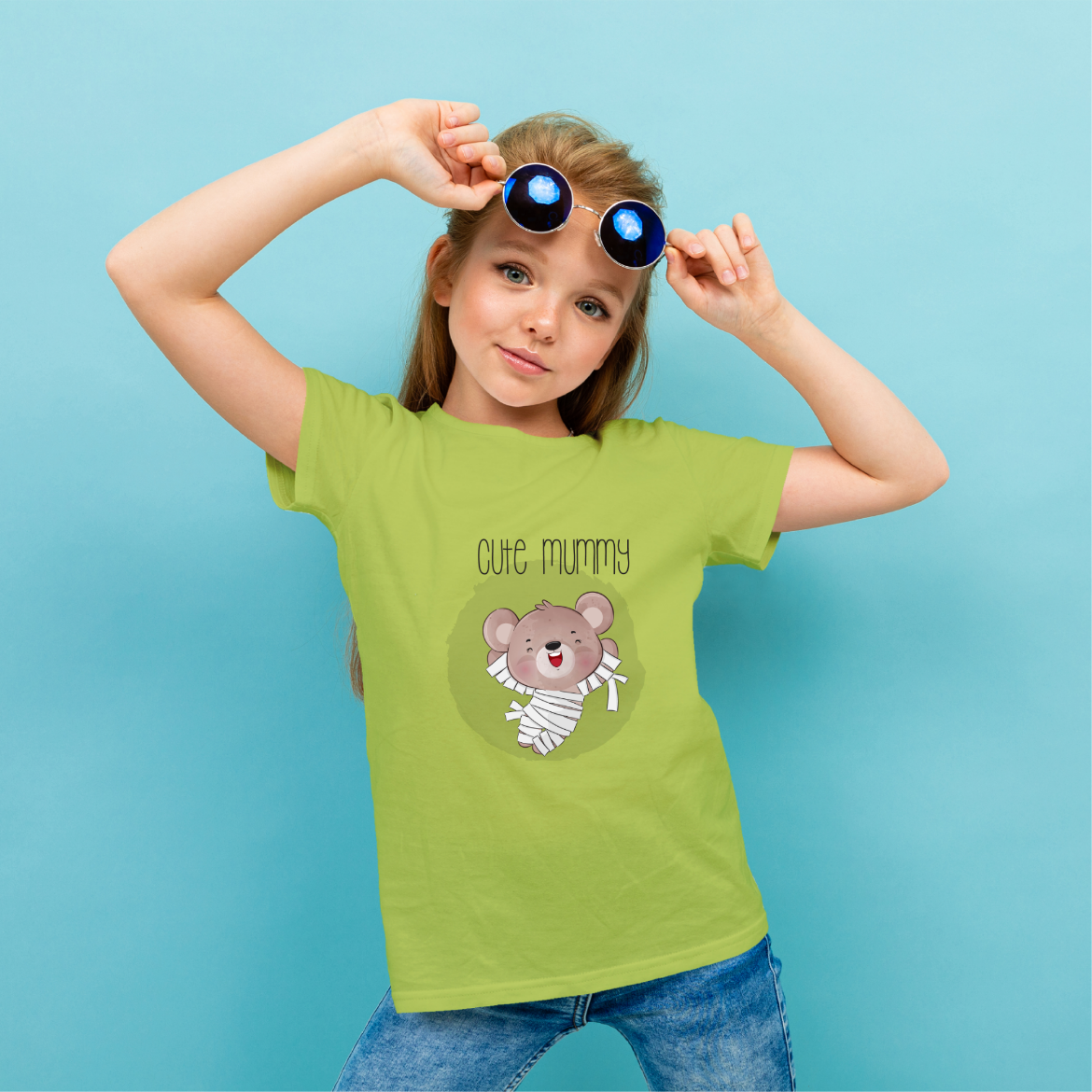 Εικόνα της Παιδικό t-shirt με τύπωμα  "Cute mummy"