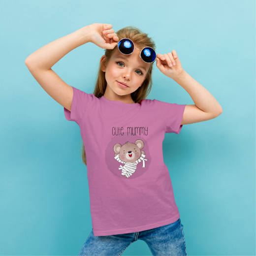 Εικόνα της Παιδικό t-shirt με τύπωμα  "Cute mummy"