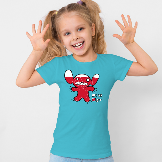 Εικόνα της Παιδικό t-shirt με τύπωμα  "Stitch"