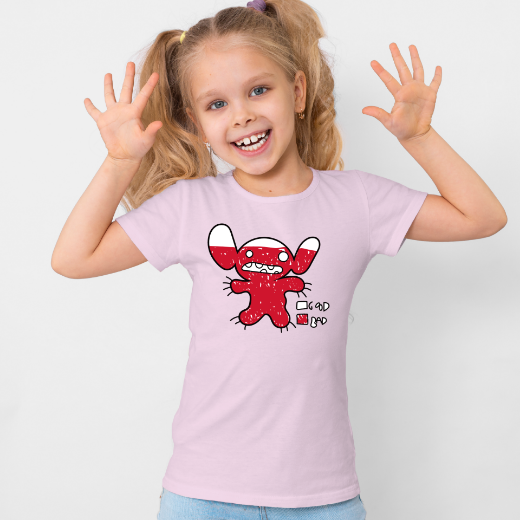 Εικόνα της Παιδικό t-shirt με τύπωμα  "Stitch"