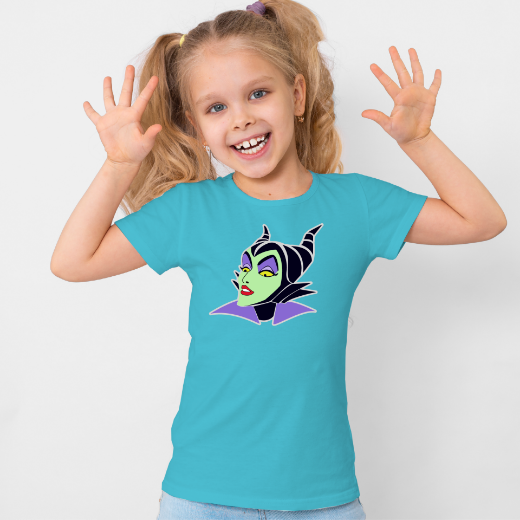 Εικόνα της Παιδικό t-shirt με τύπωμα   "Maleficent"