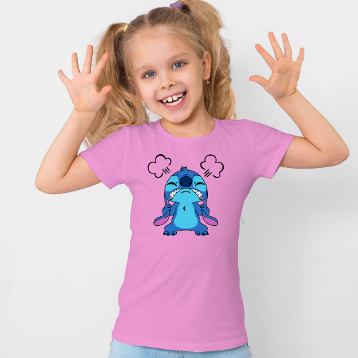 Εικόνα της Παιδικό t-shirt με τύπωμα    "Stitch"