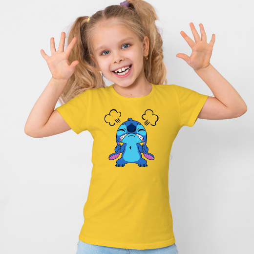 Εικόνα της Παιδικό t-shirt με τύπωμα    "Stitch"