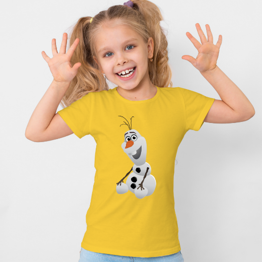 Εικόνα της Παιδικό t-shirt με τύπωμα  "Olaf"