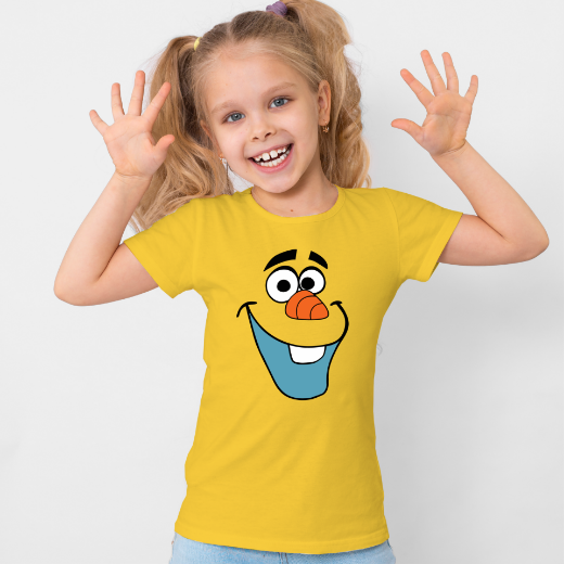 Εικόνα της Παιδικό t-shirt με τύπωμα  "Olaf"