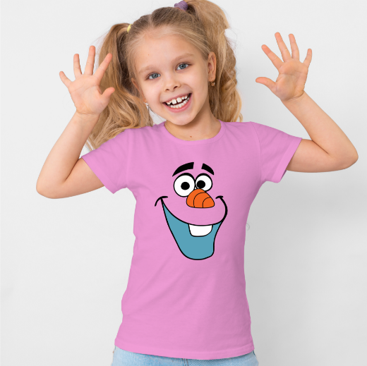 Εικόνα της Παιδικό t-shirt με τύπωμα  "Olaf"