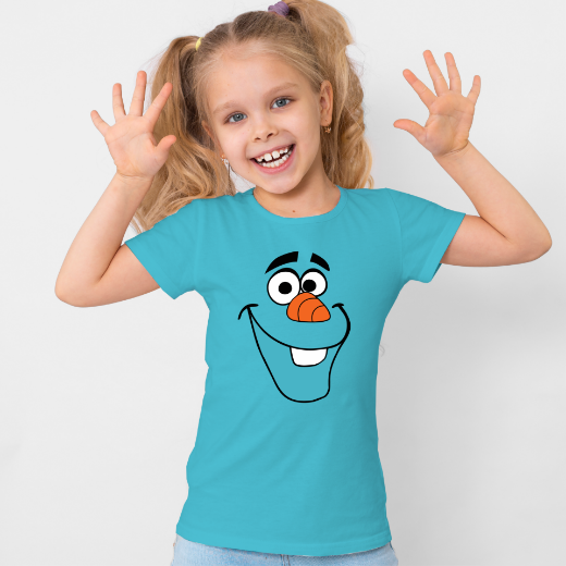 Εικόνα της Παιδικό t-shirt με τύπωμα  "Olaf"