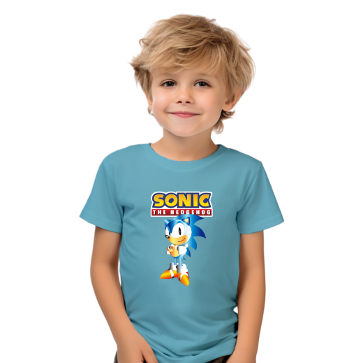 Εικόνα της Παιδικό t-shirt με τύπωμα  "Sonic"