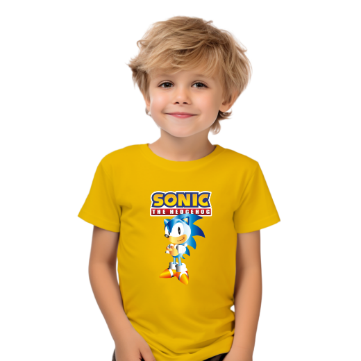 Εικόνα της Παιδικό t-shirt με τύπωμα  "Sonic"