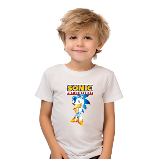 Εικόνα της Παιδικό t-shirt με τύπωμα  "Sonic"