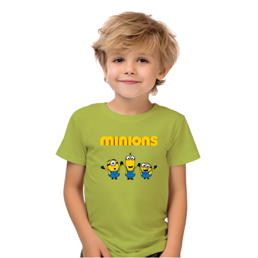 Εικόνα της Παιδικό t-shirt με τύπωμα  "Minions"