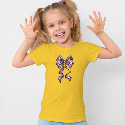 Εικόνα της Παιδικό t-shirt με τύπωμα "ribon"  