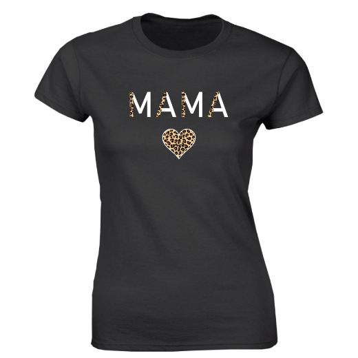 Εικόνα της Γυναικείο T-shirt με τύπωμα  "Mama"  