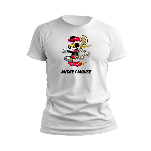 Εικόνα της Αντρικό T-shirt με τύπωμα "Mickey Mouse"  