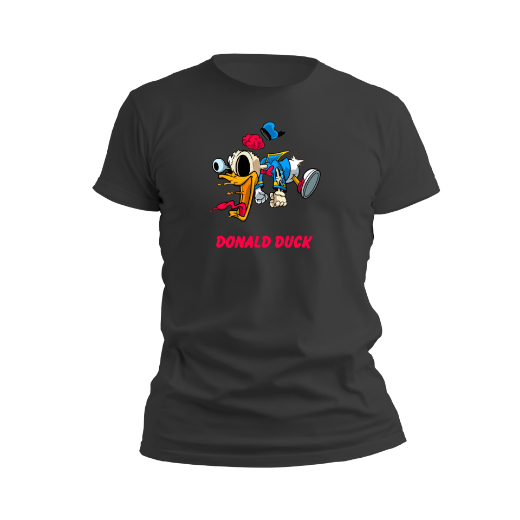 Εικόνα της Αντρικό T-shirt με τύπωμα "Donald Duck"