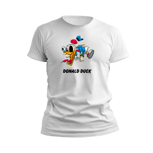 Εικόνα της Αντρικό T-shirt με τύπωμα "Donald Duck"