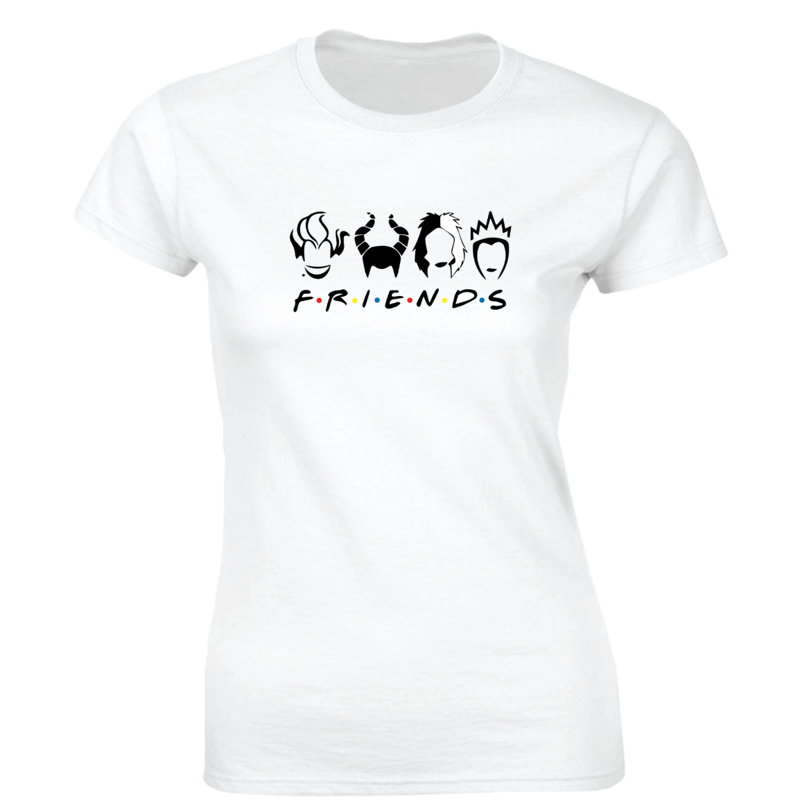 Εικόνα της Γυναικείο T-shirt με τύπωμα  "Friends"  