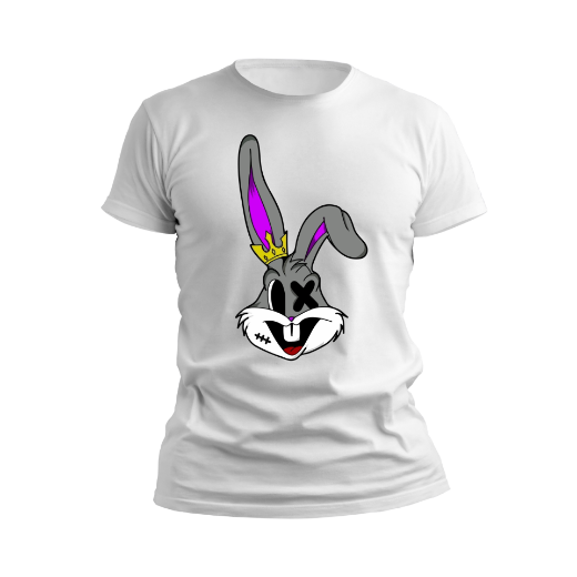 Εικόνα της Αντρικό T-shirt με τύπωμα "Bugs Bunny" 