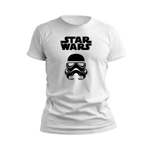 Εικόνα της Αντρικό T-shirt με τύπωμα "Starwars" 