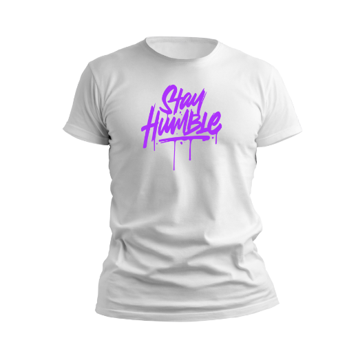 Εικόνα της Αντρικό T-shirt με τύπωμα "Stay Humble" 