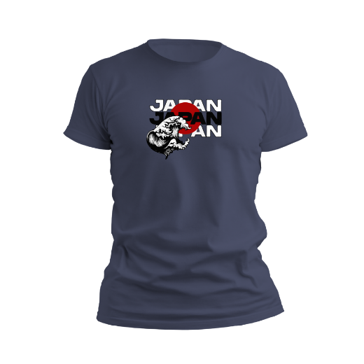 Εικόνα της Αντρικό T-shirt με τύπωμα "Japan" 