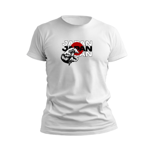 Εικόνα της Αντρικό T-shirt με τύπωμα "Japan" 