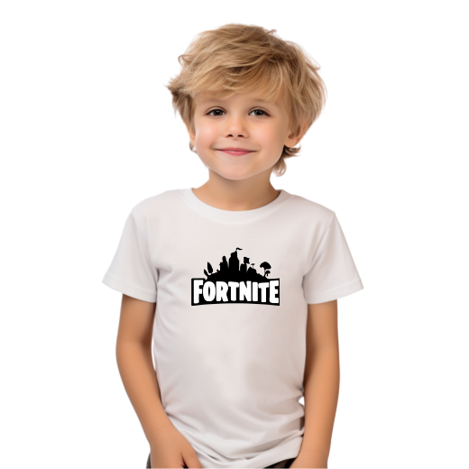 Εικόνα της Παιδικό t-shirt με τύπωμα "Fortnite"   