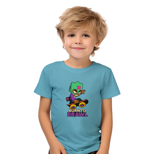 Εικόνα της Παιδικό t-shirt με τύπωμα "Brawl Stars"   