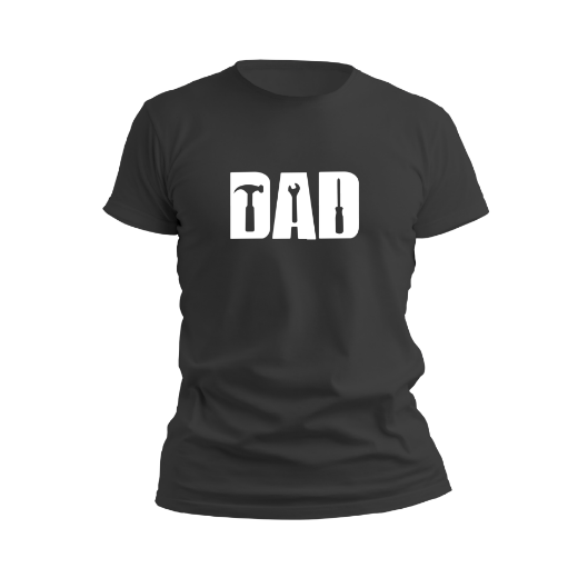 Εικόνα της Αντρικό T-shirt με τύπωμα "Dad" 