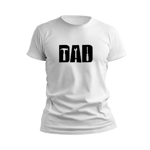 Εικόνα της Αντρικό T-shirt με τύπωμα "Dad" 