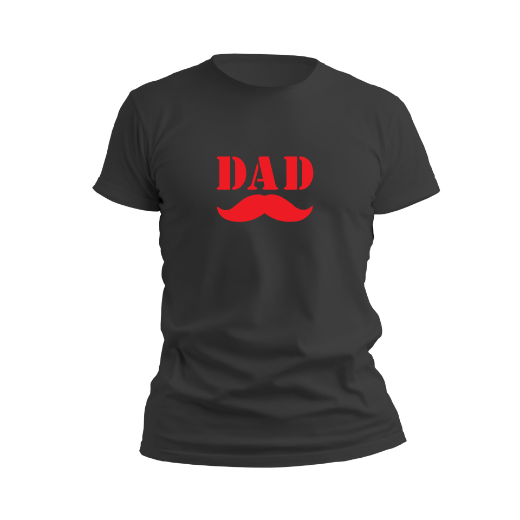 Εικόνα της Αντρικό T-shirt με τύπωμα "Dad" 