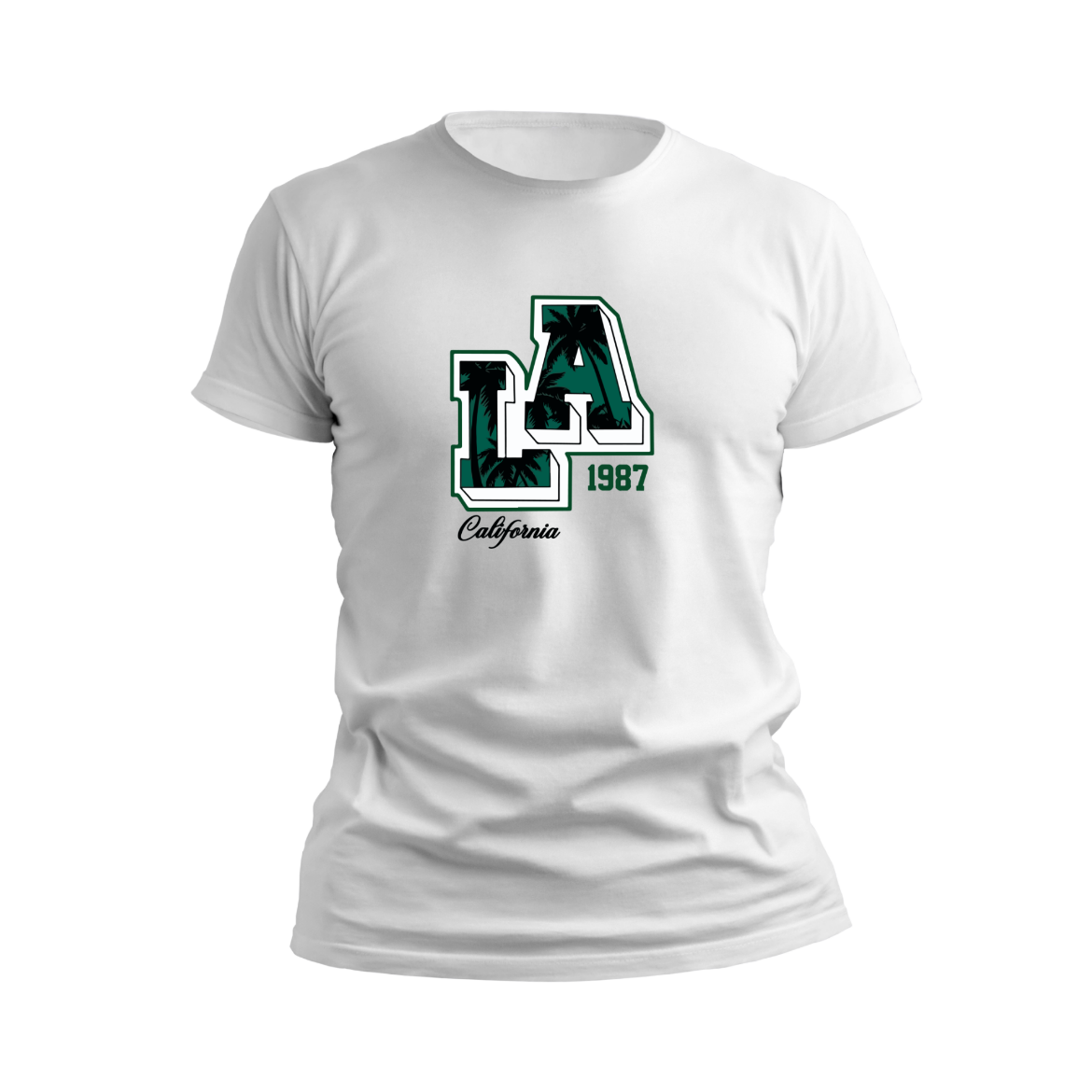 Εικόνα της Αντρικό T-shirt με τύπωμα "Los Angeles" 