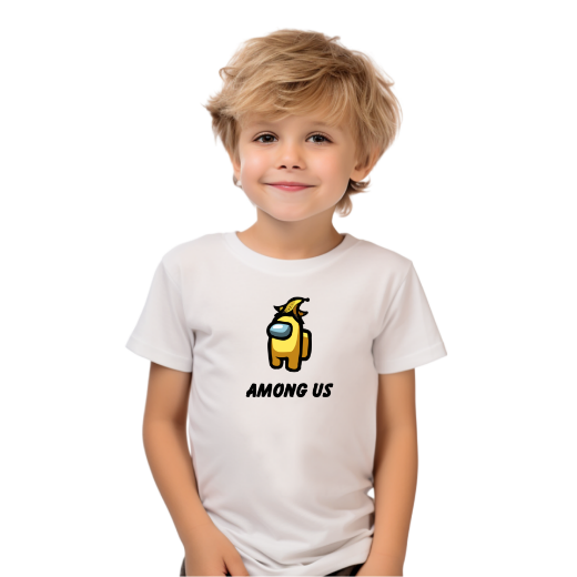 Εικόνα της Παιδικό t-shirt με τύπωμα "Among us"   