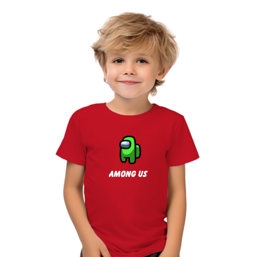 Εικόνα της Παιδικό t-shirt με τύπωμα "Among us"   