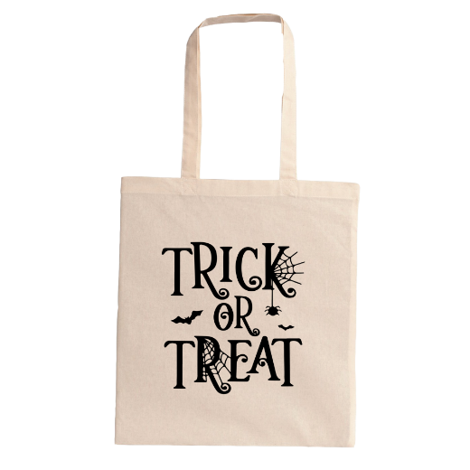 Εικόνα της Τσάντα πολλαπλών χρήσεων με τύπωμα  "Trick or Treat" 