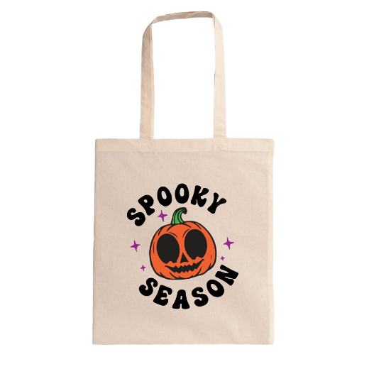 Εικόνα της Τσάντα πολλαπλών χρήσεων με τύπωμα "Spooky Season" 
