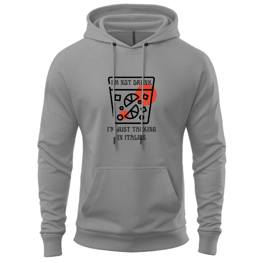 Εικόνα της Φούτερ με τύπωμα "I'm not drunk"  