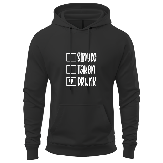 Εικόνα της Φούτερ με τύπωμα "Drunk"  